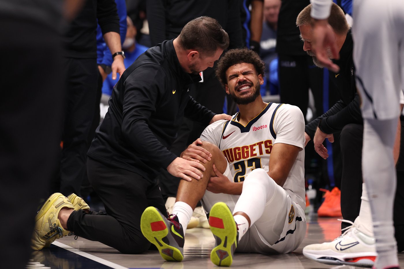Nuggets forward Cameron Johnson avoids major knee injury but will miss a few games, AP source says | iNFOnews.ca Nuggets forward Cameron Johnson avoids major knee injury but will miss a few games, AP source says | iNFOnews.ca
