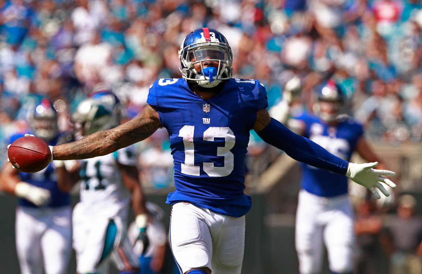Receiver Odell Beckham Jr. works out for the New York Giants, AP source says | iNFOnews.ca