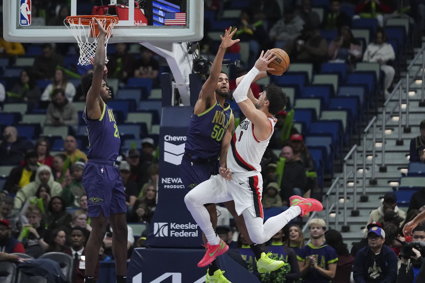 Deni Avdija scores 26 as the Trail Blazers down the Pelicans 119-100 | iNFOnews.ca
