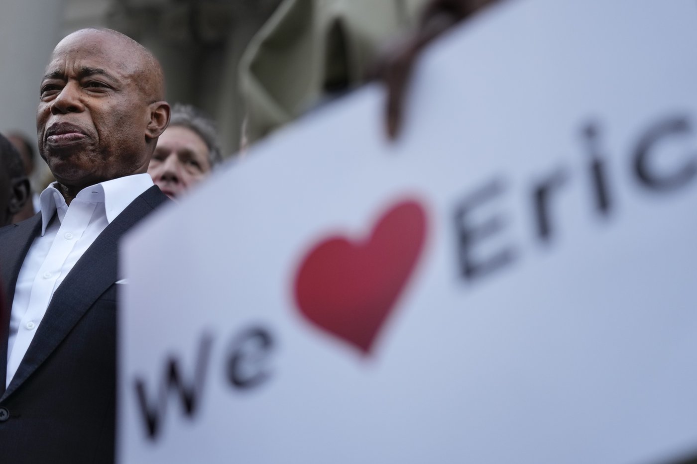 NYC mayor deflects questions about bribery charges as a potential witness speaks outside City Hall | iNFOnews.ca