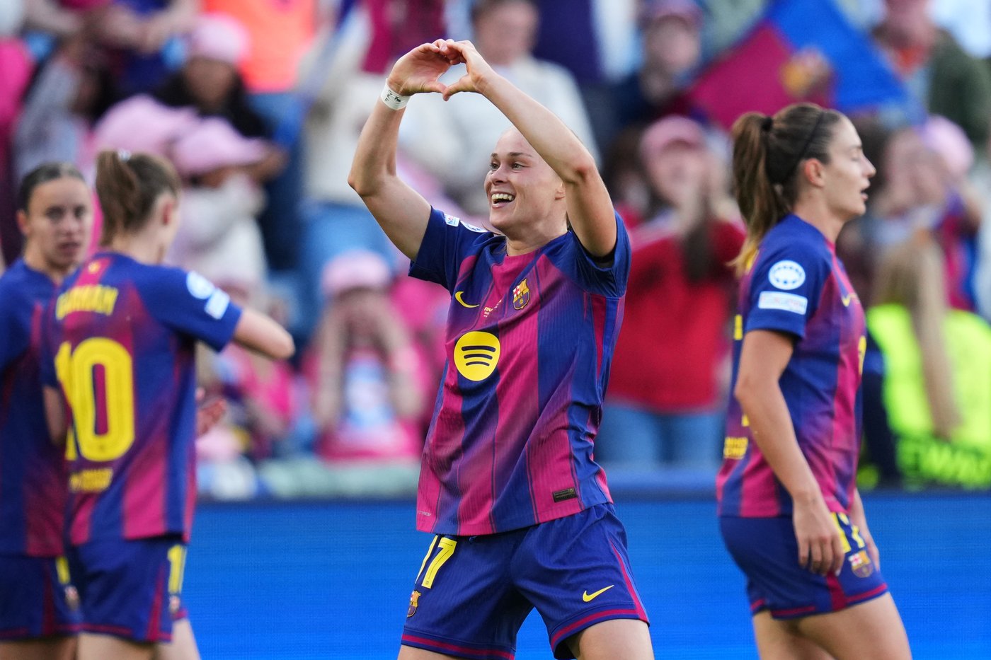 Barcelona routs storied rival OL Lyonnes in Women's Champions League final | iNFOnews.ca