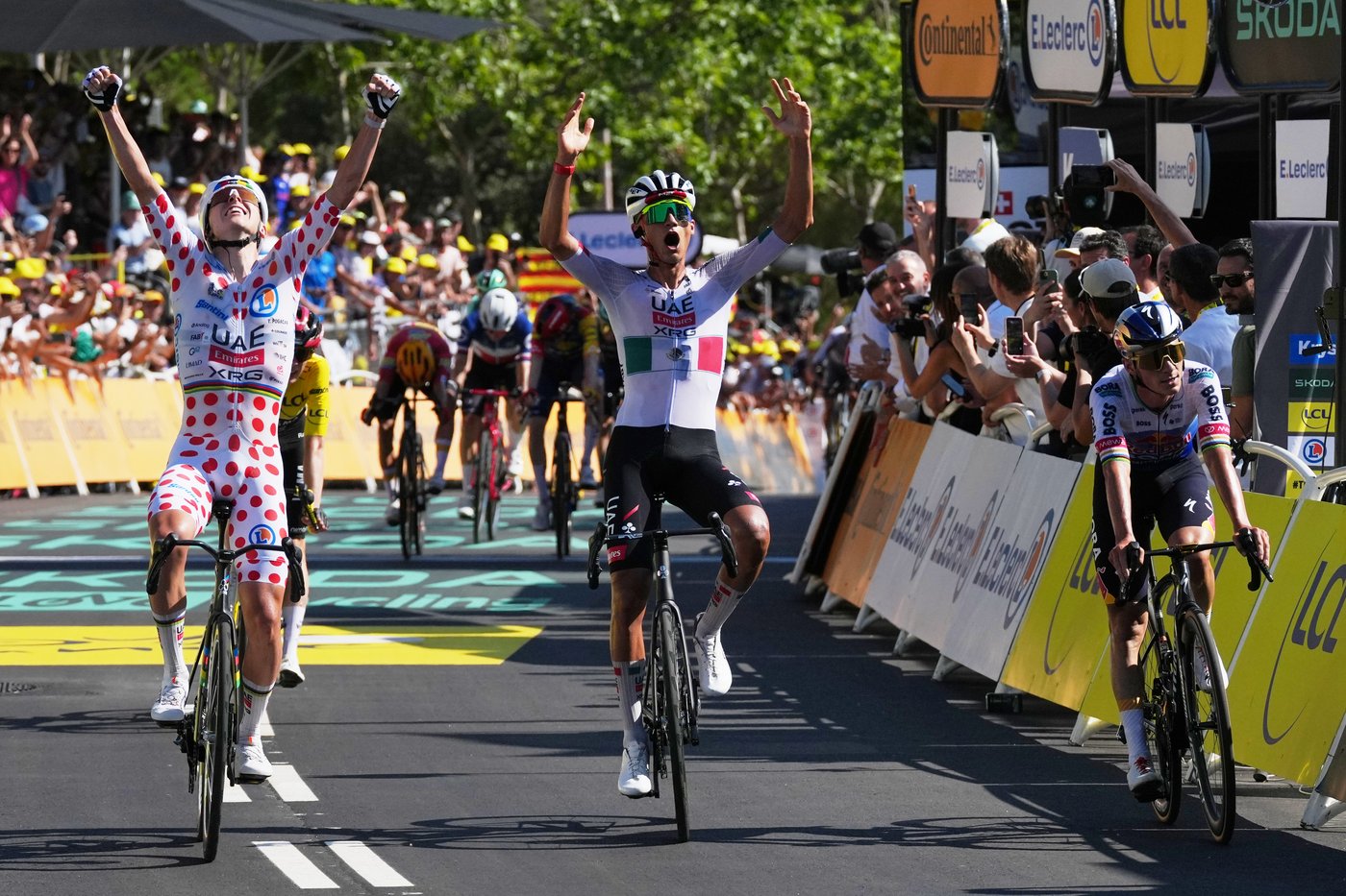 Pogacar gifts victory to teammate Del Toro on 2nd stage of Tour de France, Vingegaard keeps lead | iNFOnews.ca Pogacar gifts victory to teammate Del Toro on 2nd stage of Tour de France, Vingegaard keeps lead | iNFOnews.ca