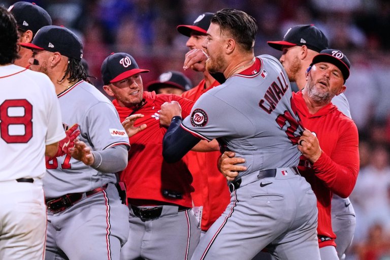 Nats' Cade Cavalli apologizes for telling Willson Contreras to 'sit down, boy' | iNFOnews.ca