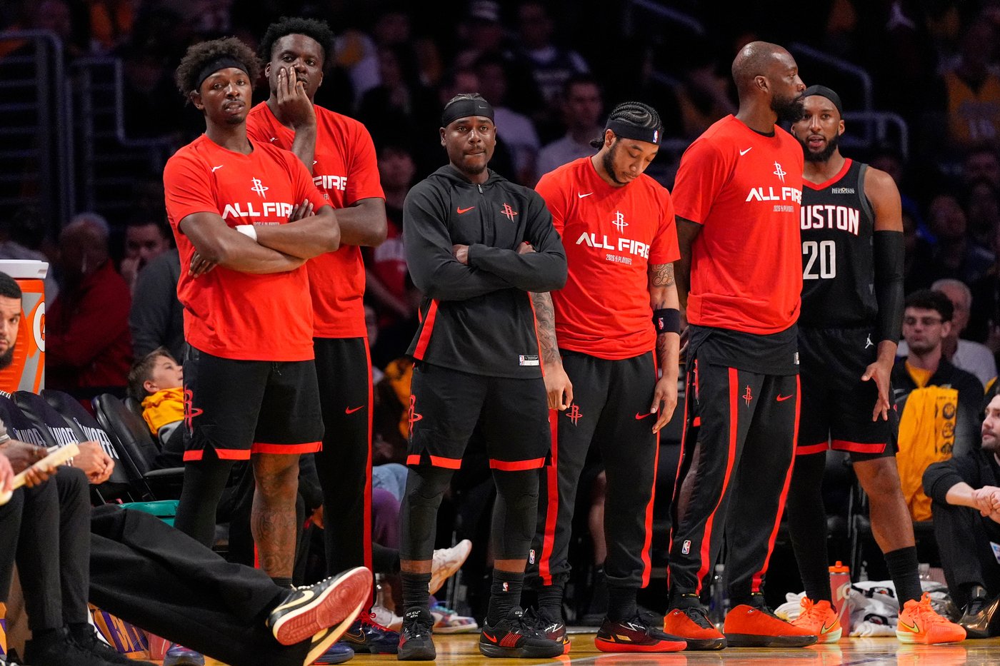 Kevin Durant misses playoff opener with knee injury, and the Rockets can't make up for his absence | iNFOnews.ca Kevin Durant misses playoff opener with knee injury, and the Rockets can't make up for his absence | iNFOnews.ca