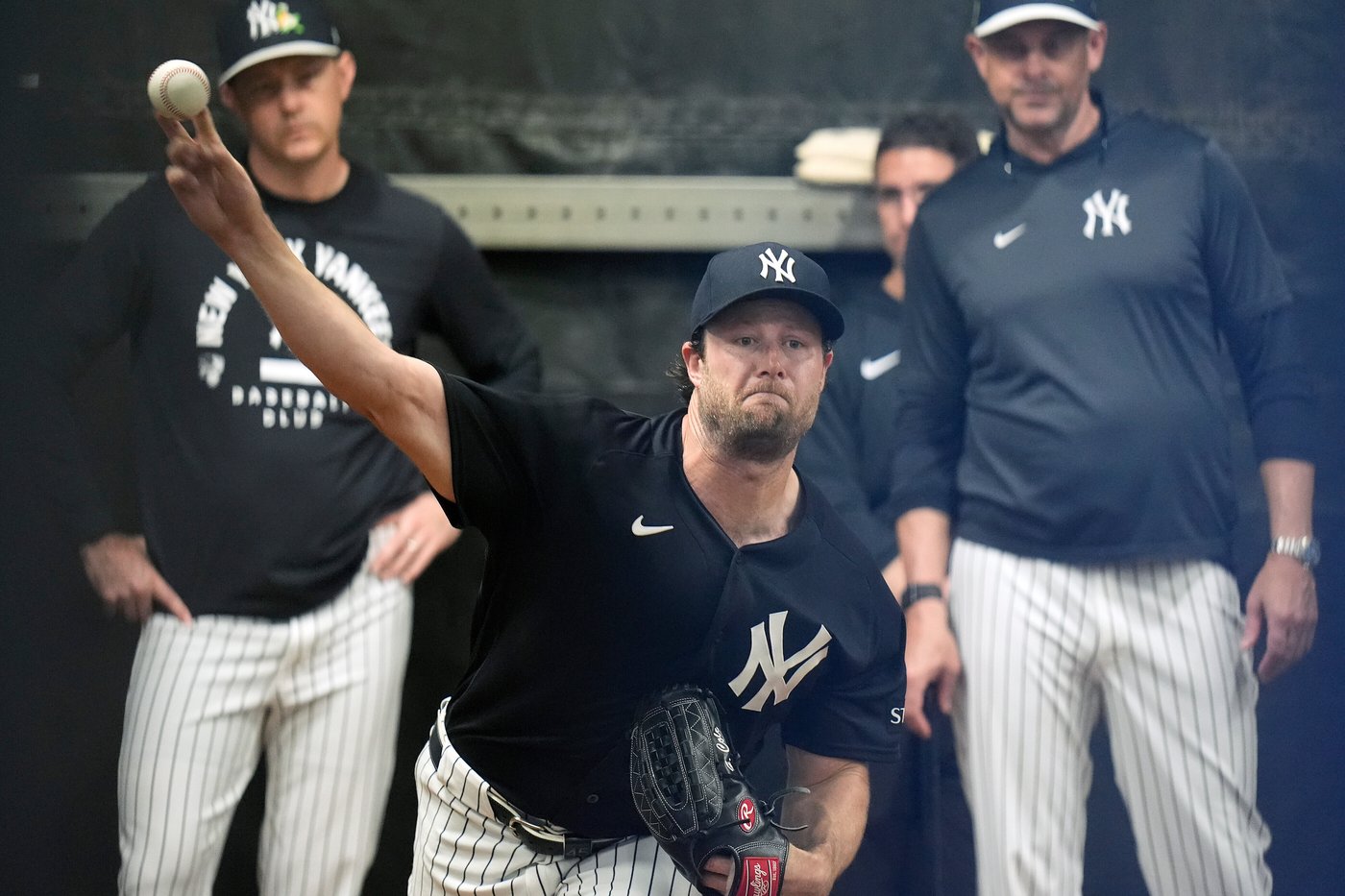 Yankees' Gerrit Cole throws 1st bullpen of spring training as he works back from Tommy John surgery | iNFOnews.ca Yankees' Gerrit Cole throws 1st bullpen of spring training as he works back from Tommy John surgery | iNFOnews.ca
