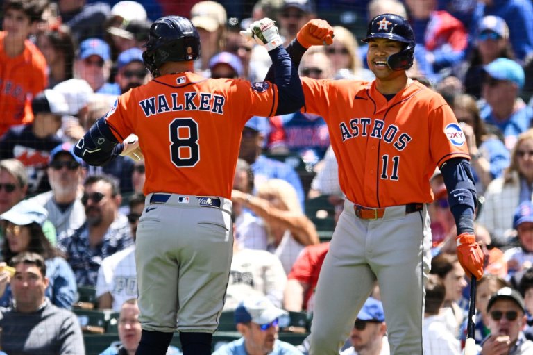 Walker homers twice, Astros beat Cubs 3-0 as Chicago loses 7 straight for first time since 2022 | iNFOnews.ca