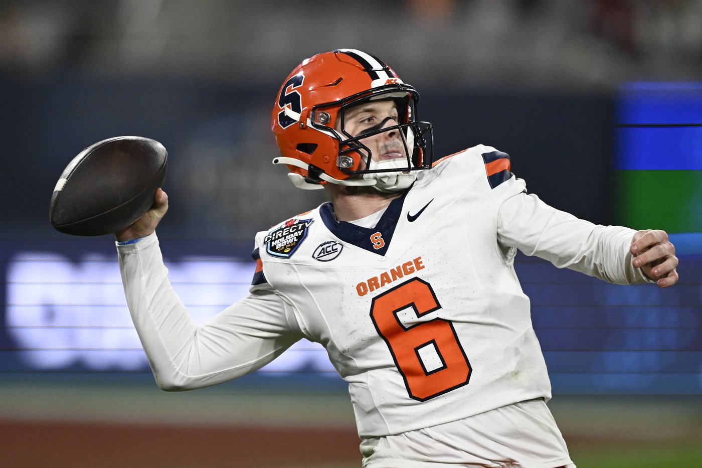 Syracuse's Kyle McCord breaks Deshaun Watson's ACC season passing yards record | iNFOnews.ca
