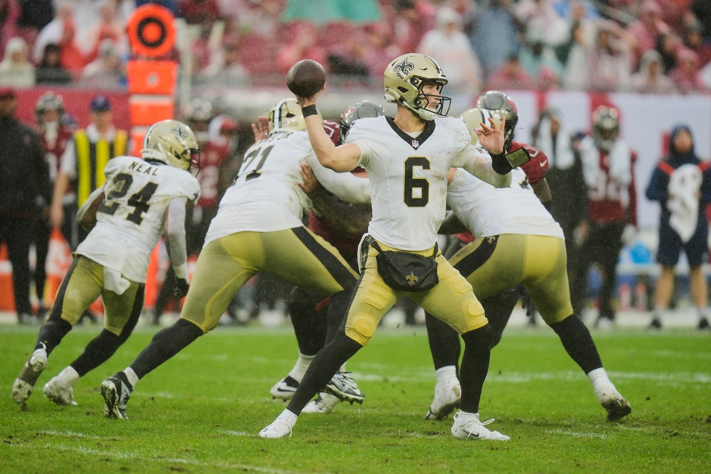 Shough's growth, steady defense and roster-wide effort had Saints coach Kellen Moore smiling | iNFOnews.ca Shough's growth, steady defense and roster-wide effort had Saints coach Kellen Moore smiling | iNFOnews.ca