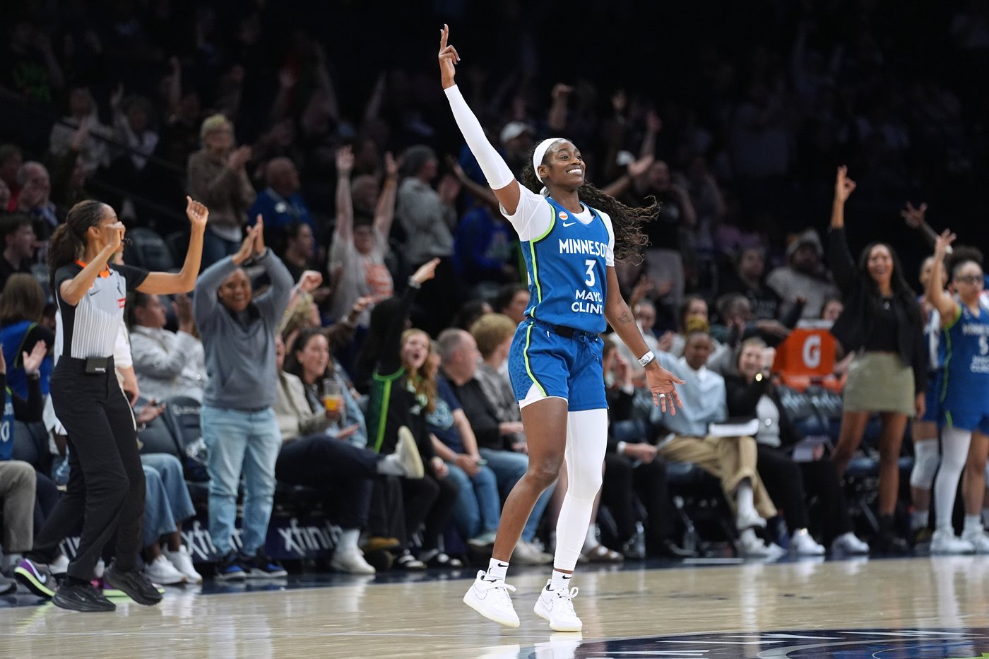 Maya Caldwell leads balanced Lynx to 100-72 rout of expansion Tempo | iNFOnews.ca