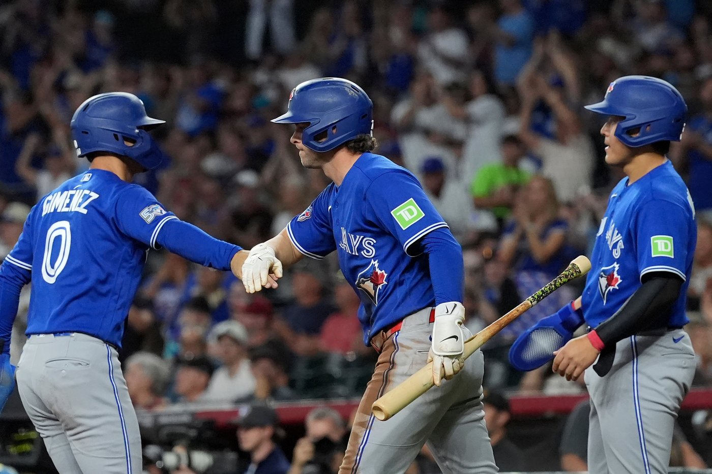 Blue Jays ride 8-run first inning to a 10-4 win over the Diamondbacks | iNFOnews.ca Blue Jays ride 8-run first inning to a 10-4 win over the Diamondbacks | iNFOnews.ca