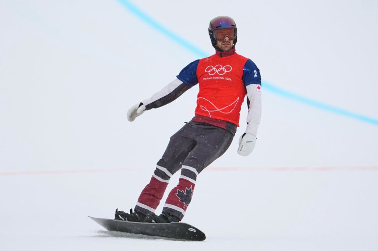 CP NewsAlert: Canada's Eliot Grondin wins silver in men's snowboard cross | iNFOnews.ca