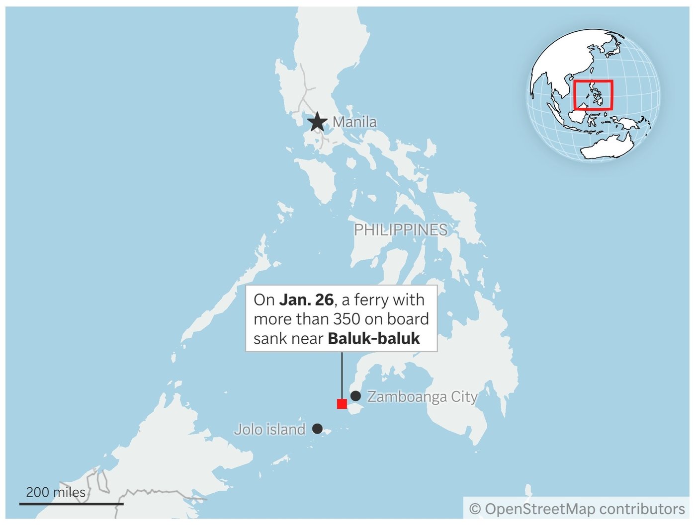 Philippines grounds company's fleet of passenger ships after at least 18 die in ferry sinking | iNFOnews.ca