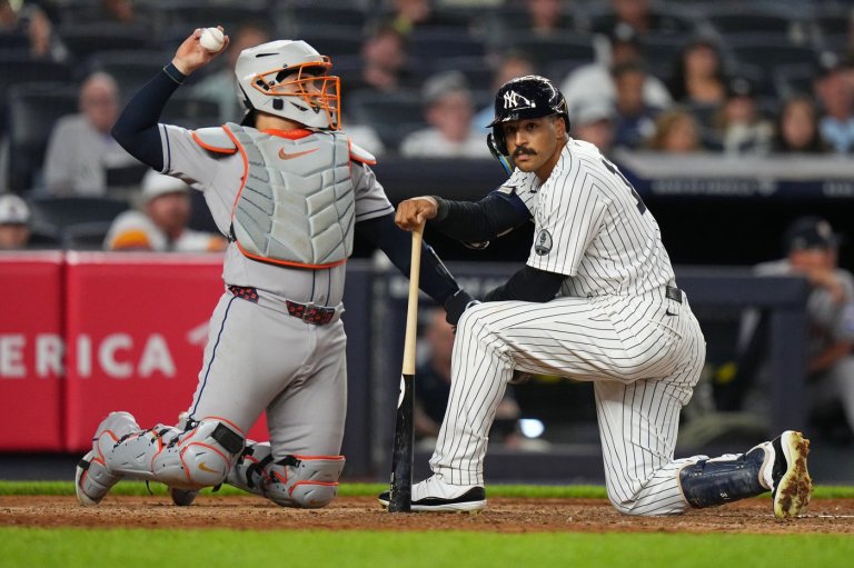 Yankees place outfielder Trent Grisham on injured list. Aaron Judge takes batting practice again | iNFOnews.ca