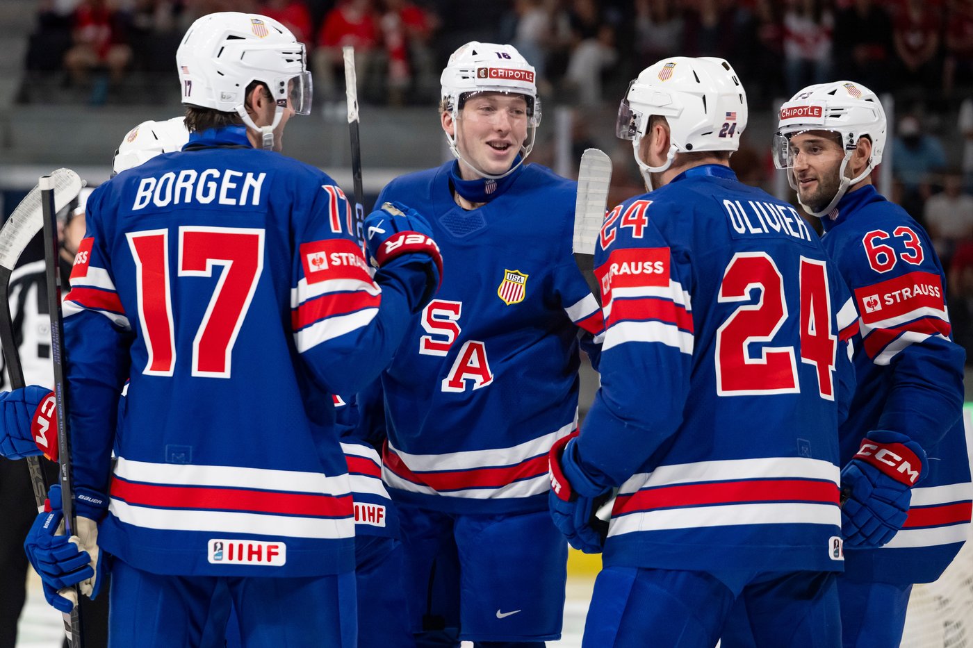 US beats Austria to set up a quarterfinal against unbeaten Canada at ice hockey worlds | iNFOnews.ca