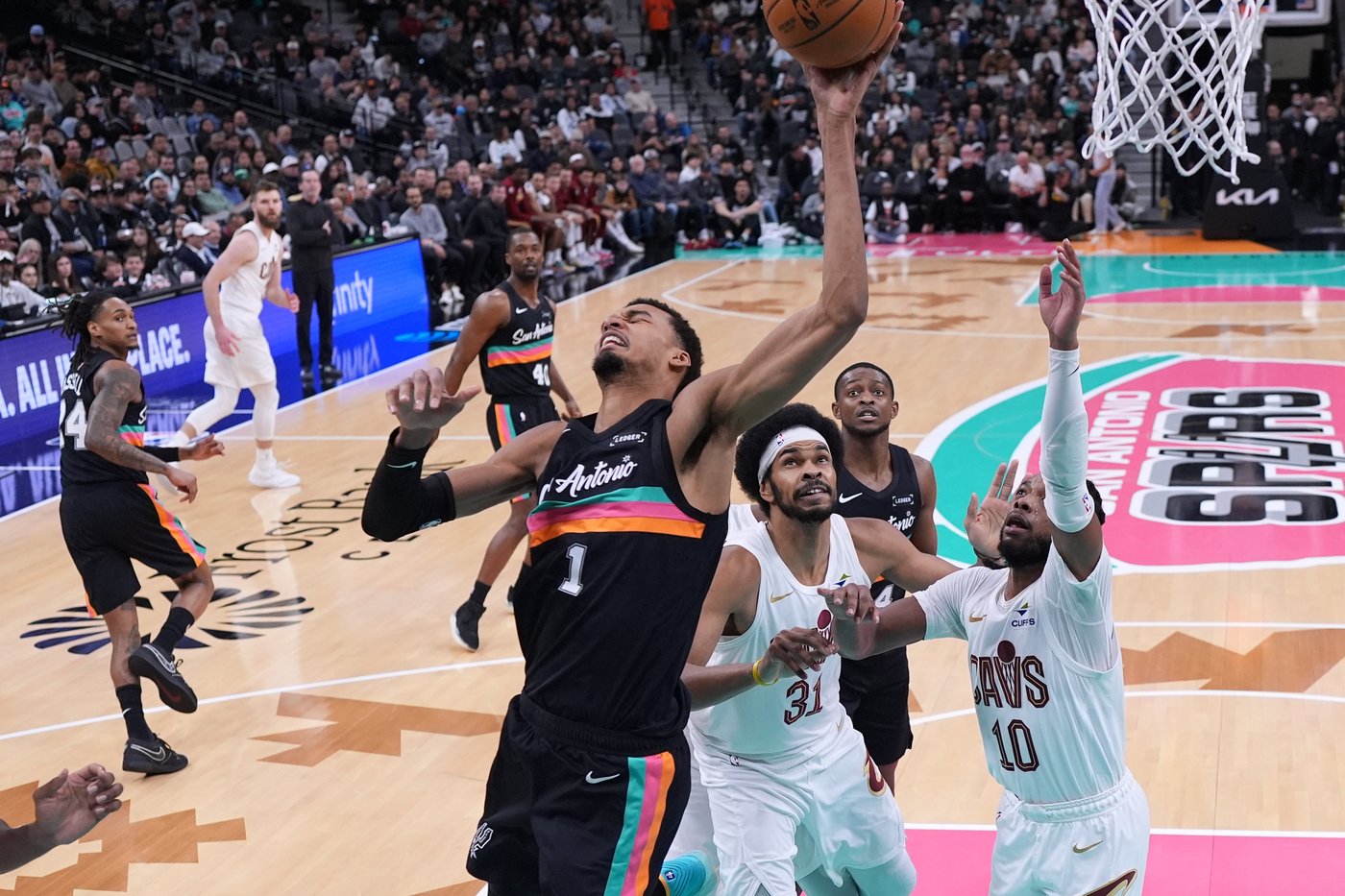 Allen's 27 points, 10 rebounds help Cavaliers overcome Wembanyama, Spurs 113-101 | iNFOnews.ca Allen's 27 points, 10 rebounds help Cavaliers overcome Wembanyama, Spurs 113-101 | iNFOnews.ca