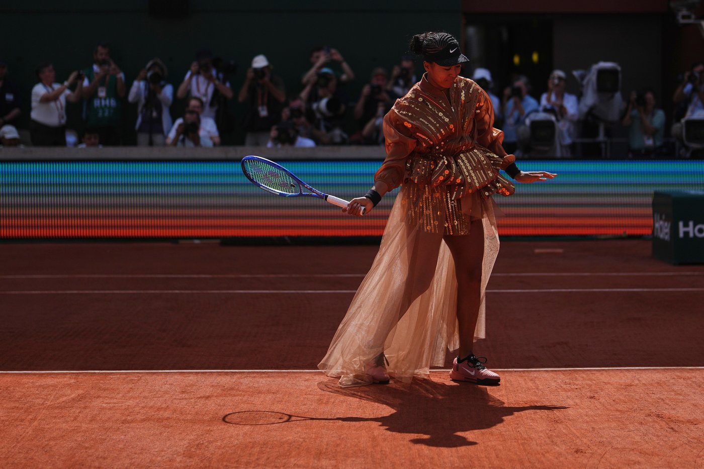 Coco Gauff's French Open title defense ends while Naomi Osaka's fashion show continues in Paris | iNFOnews.ca