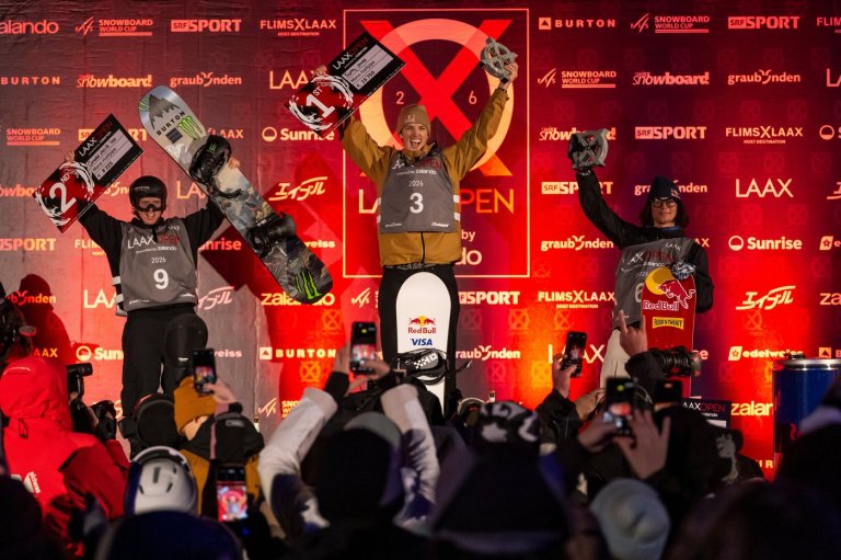 James retains his Laax halfpipe title with eye on gold at Winter Olympics | iNFOnews.ca
