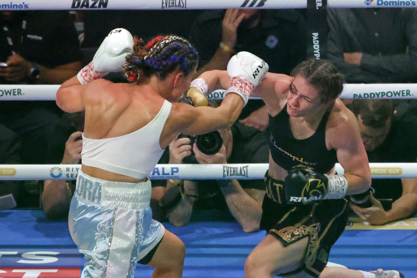 Women's boxing trailblazer Katie Taylor wins farewell fight in front of 80,000 at Croke Park | iNFOnews.ca