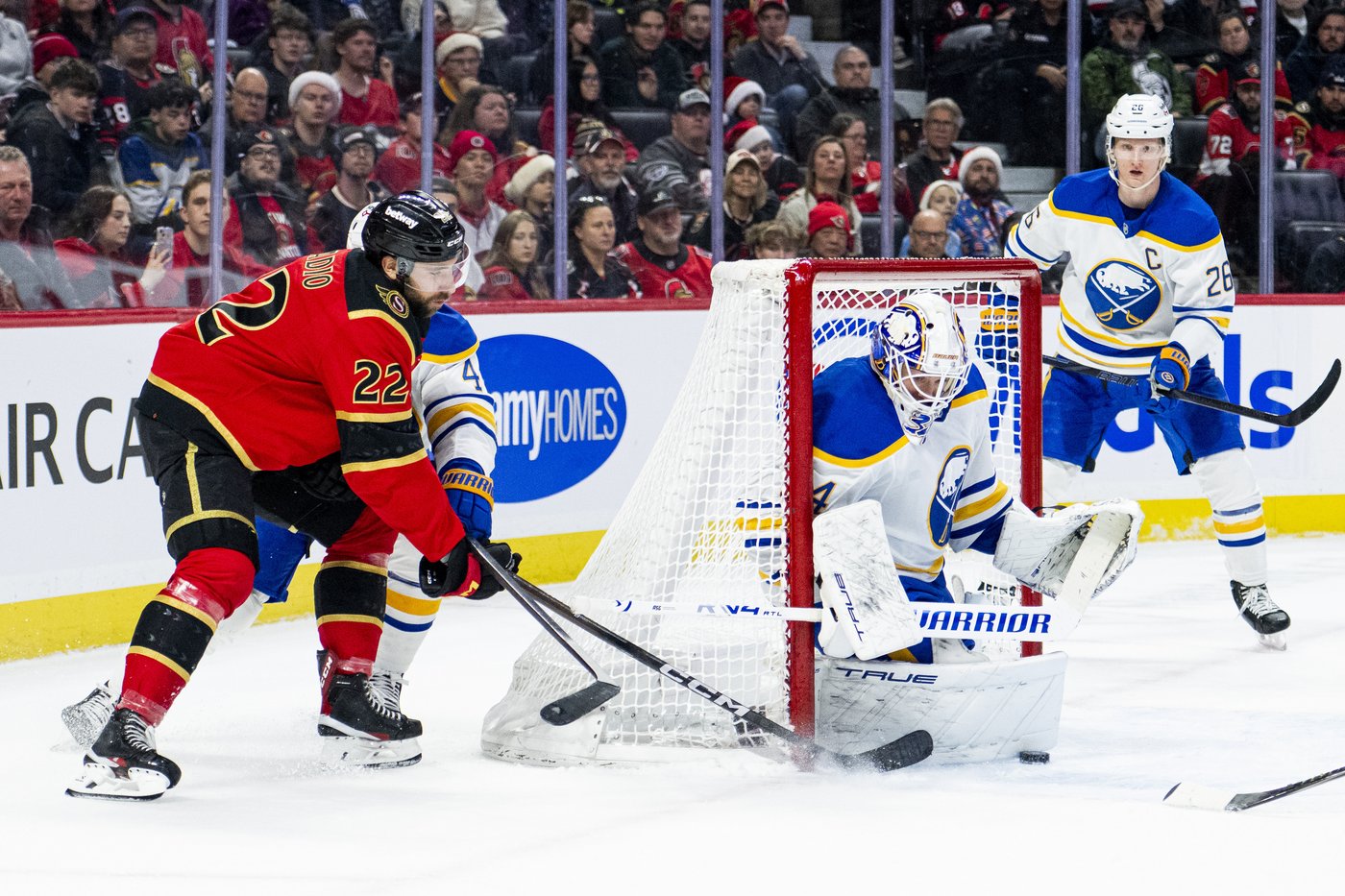 Byram scores in OT, Sabres stretch streak with 3-2 win over Senators | iNFOnews.ca