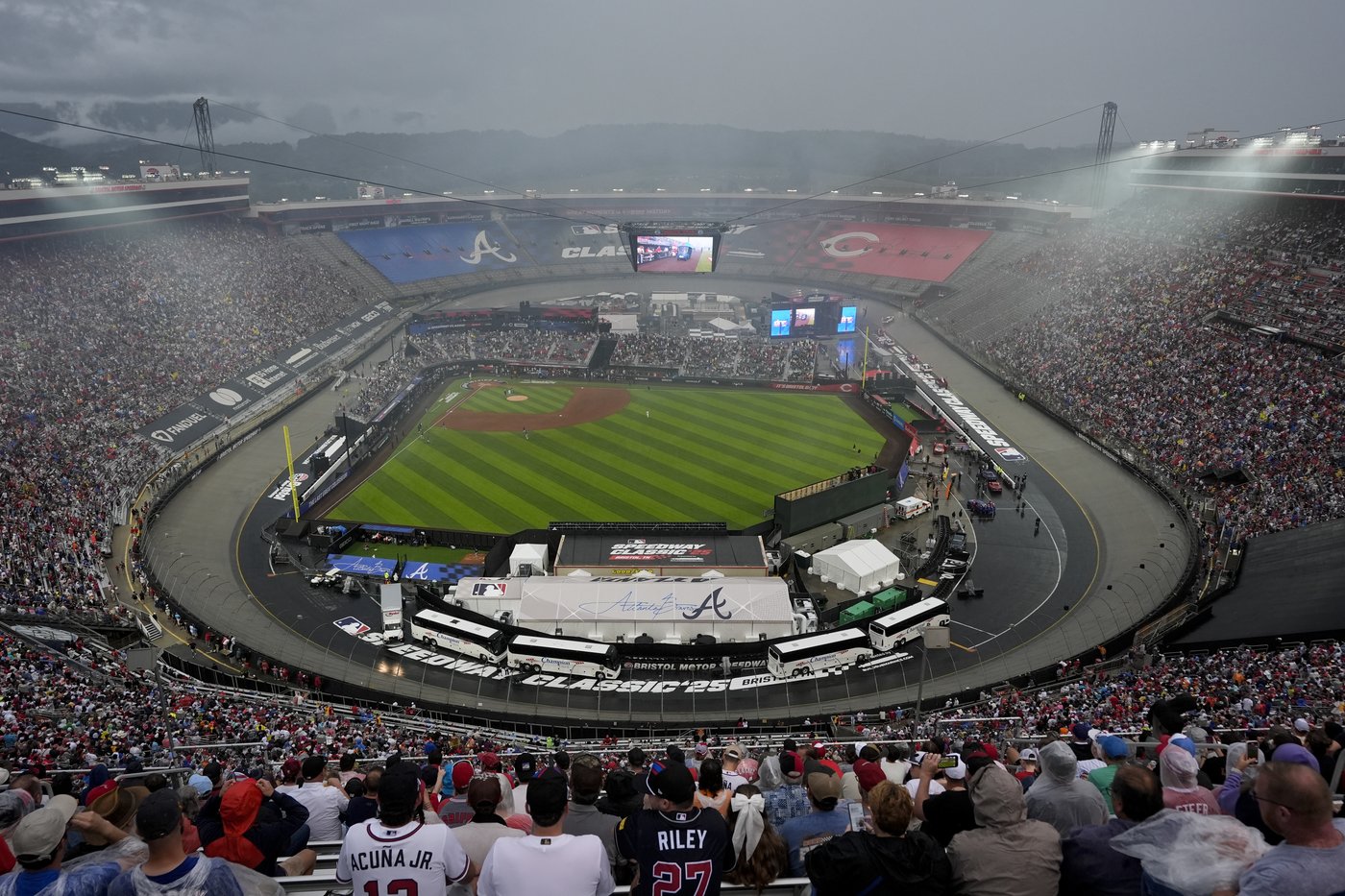 Rain-shortened MLB Speedway Classic tops Saturday sports ratings | iNFOnews.ca