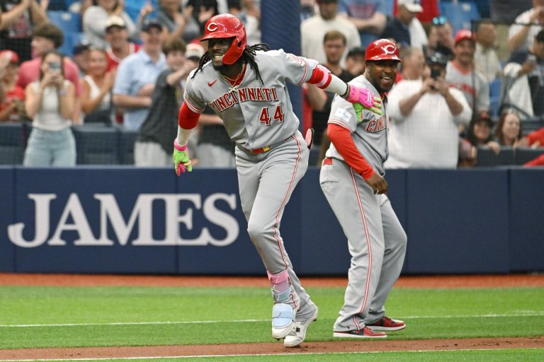 Elly De La Cruz hits 2 of Reds' 5 home runs in 12-6 victory over Rays | iNFOnews.ca