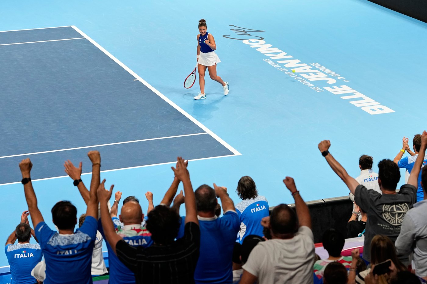 Italy recovers to beat host China 2-1 and reach another Billie Jean King Cup semifinal | iNFOnews.ca Italy recovers to beat host China 2-1 and reach another Billie Jean King Cup semifinal | iNFOnews.ca