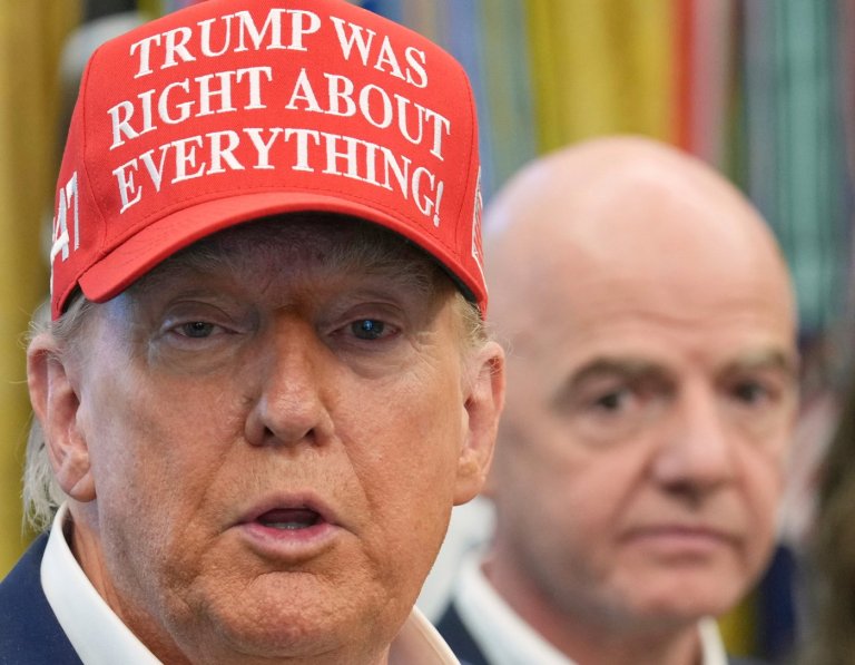 Red card furor puts Trump and Infantino's relationship under the spotlight again | iNFOnews.ca