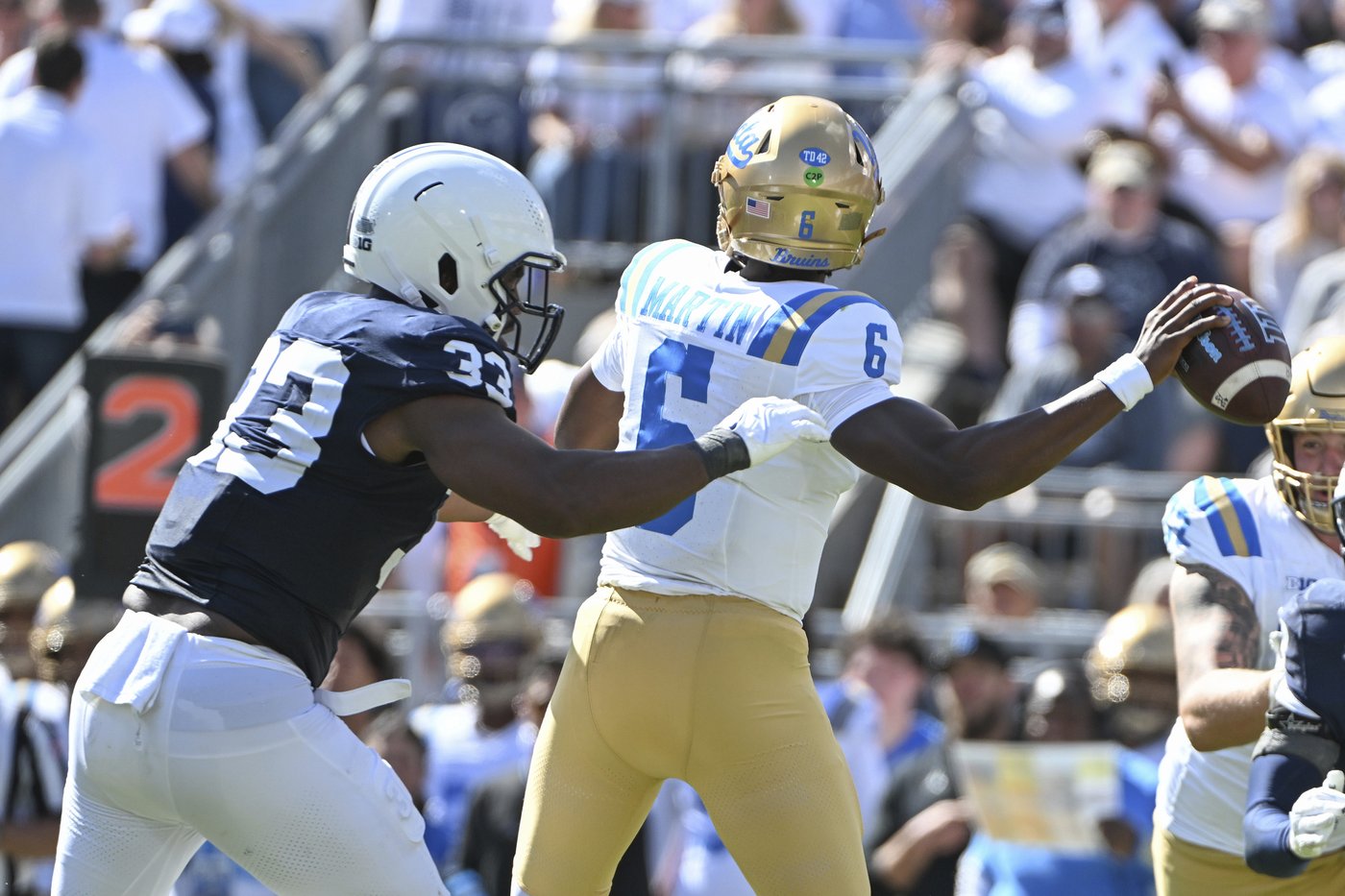 Drew Allar throws TD, runs for another as No. 7 Penn State beats UCLA 27-11 | iNFOnews.ca
