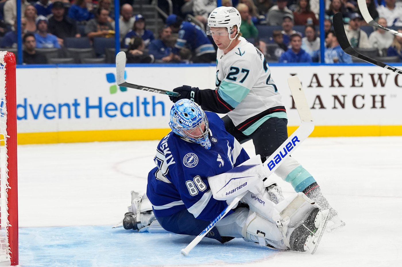 Victor Hedman's goal 2:07 into overtime lifts Lightning past Kraken 4-3 | iNFOnews.ca Victor Hedman's goal 2:07 into overtime lifts Lightning past Kraken 4-3 | iNFOnews.ca