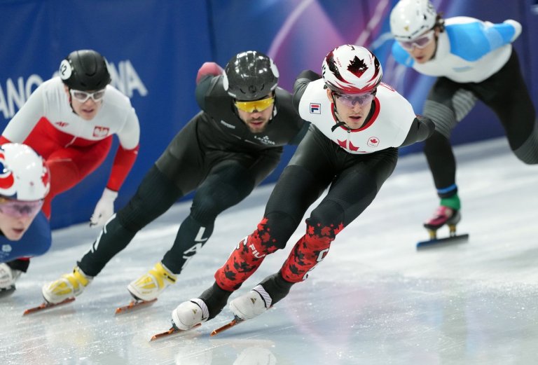 Félix Roussel opens Canadian short track championships with two gold medals | iNFOnews.ca