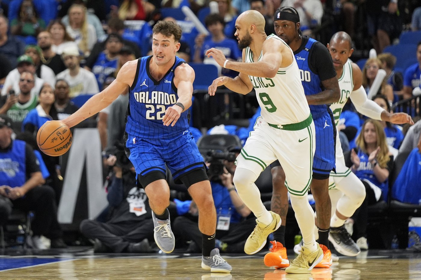 Tatum and Brown pace Celtics past Magic 107-98 to take a 3-1 series lead | iNFOnews.ca
