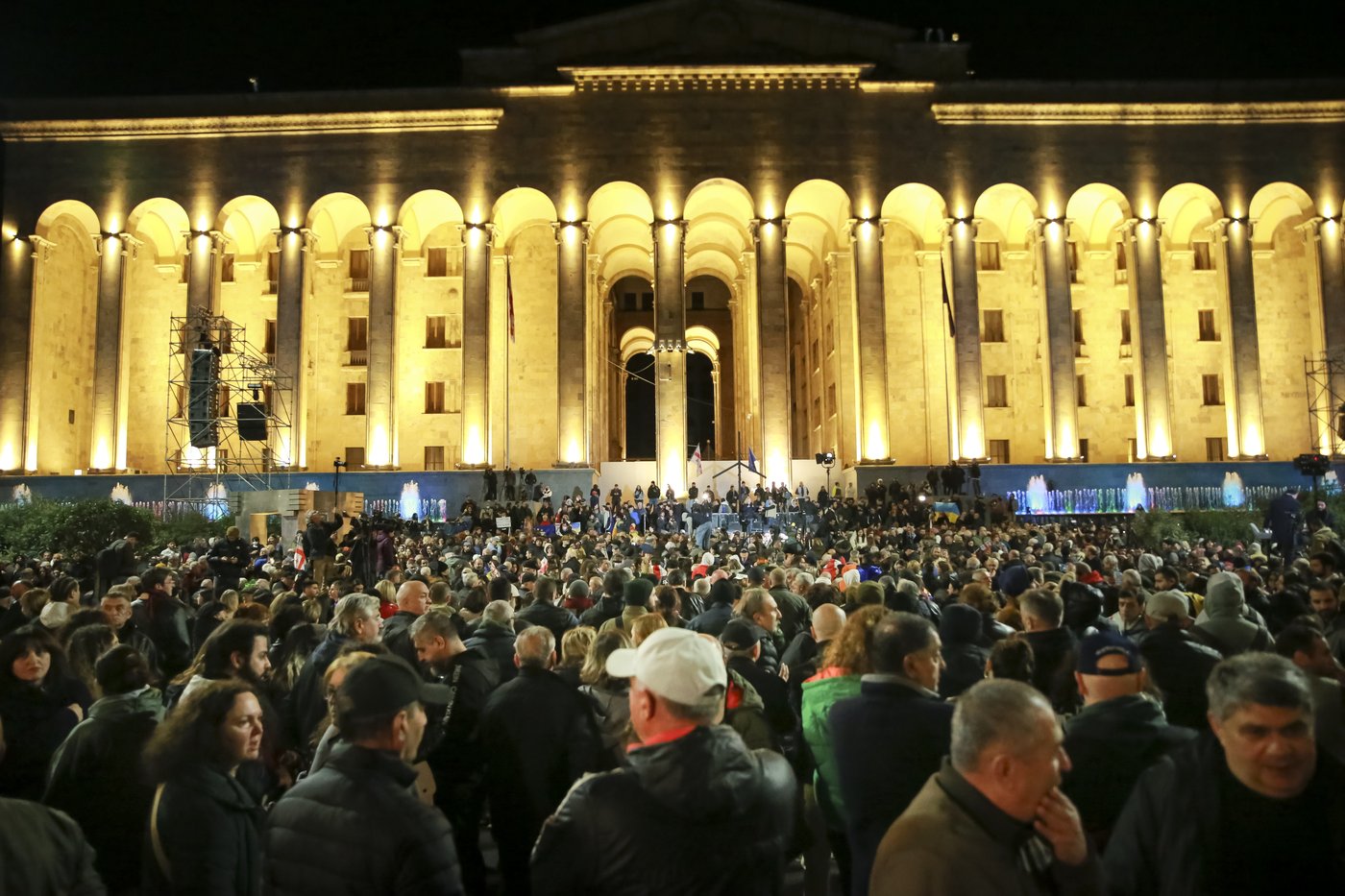 Tens of thousands rally in Georgia to denounce the parliamentary election they say was rigged | iNFOnews.ca