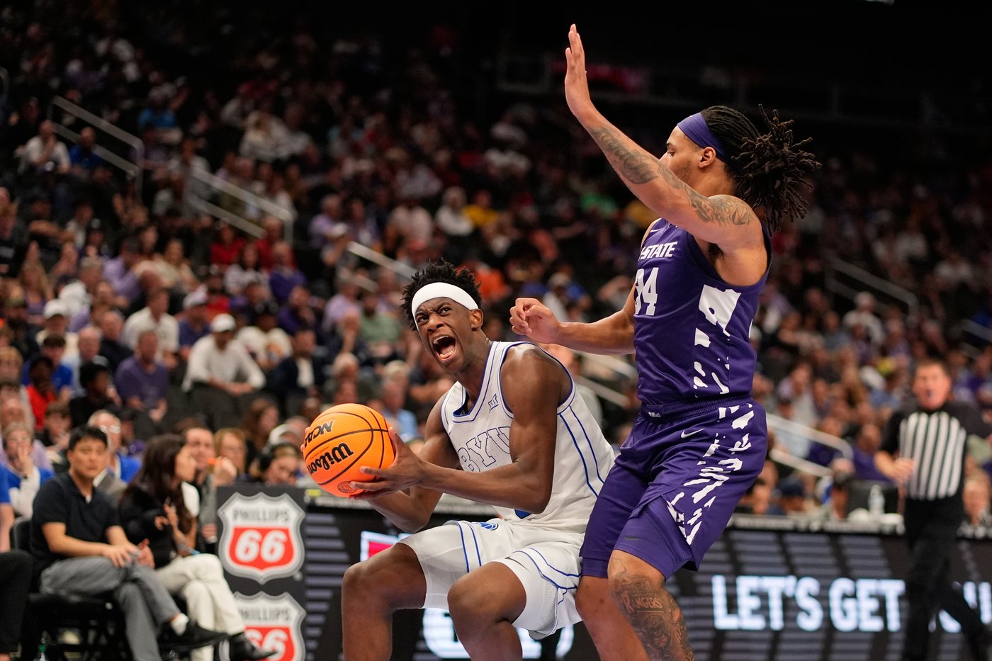 AJ Dybantsa shines with 40-point night in No. 10 seed BYU's Big 12 tourney win over K-State | iNFOnews.ca