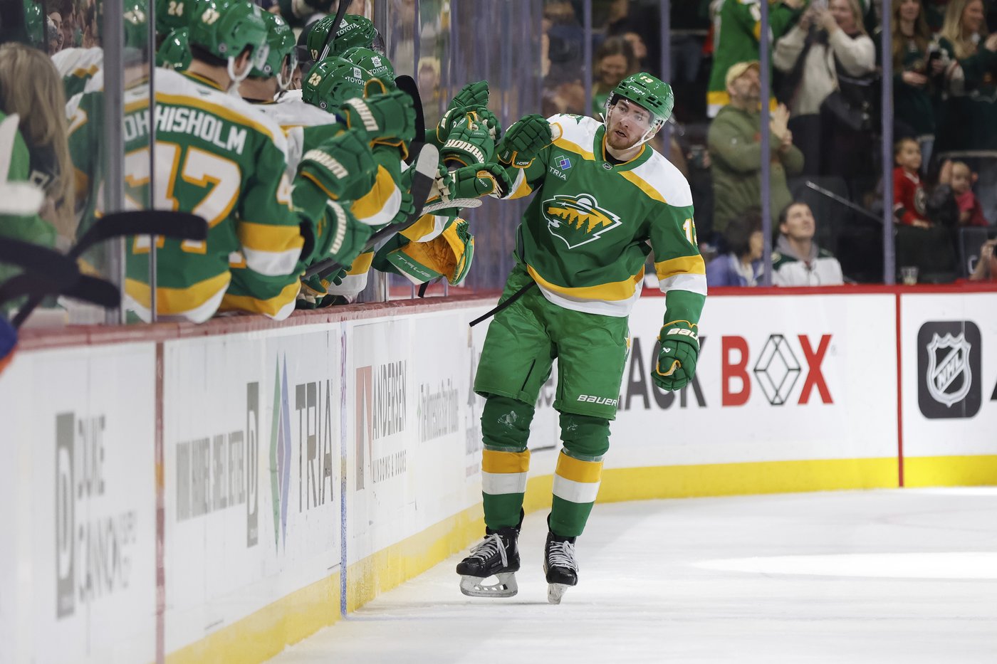 Boldy has 2 goals and assist as Wild score final 5 goals to beat Islanders 6-3 | iNFOnews.ca