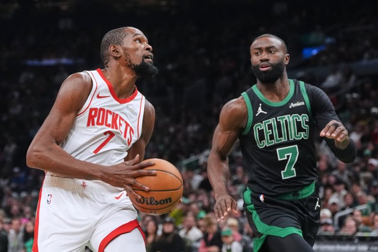 Durant scores 26, Rockets rout Celtics 128-101 | iNFOnews.ca