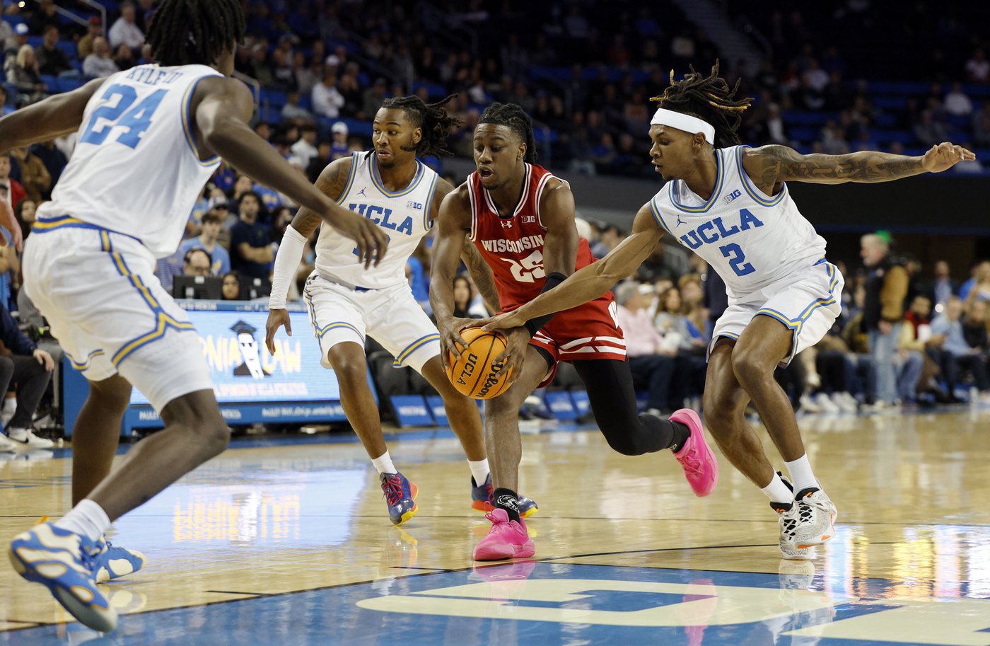 No. 18 Wisconsin falls to UCLA 85-83, snapping the Badgers' seven-game winning streak | iNFOnews.ca No. 18 Wisconsin falls to UCLA 85-83, snapping the Badgers' seven-game winning streak | iNFOnews.ca