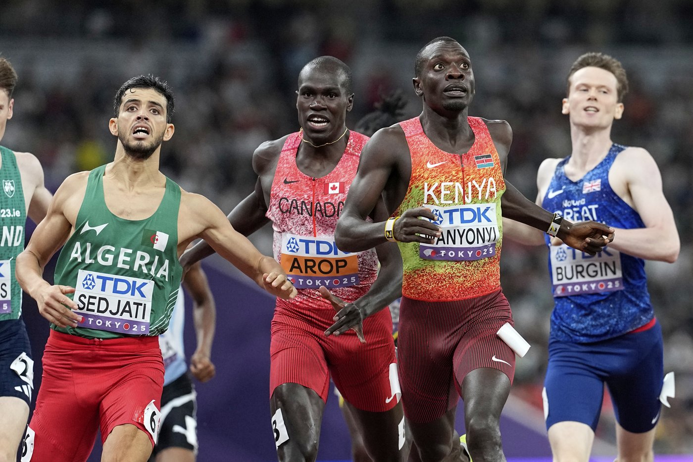 Canada's Marco Arop takes bronze men's in 800 metres at world athletics championships | iNFOnews.ca Canada's Marco Arop takes bronze men's in 800 metres at world athletics championships | iNFOnews.ca