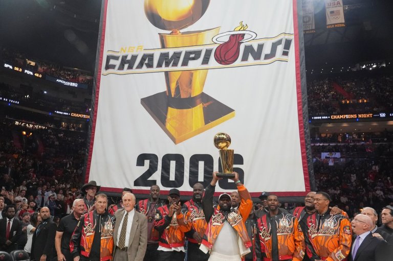 Shaquille O'Neal calls 2006 Miami Heat title his favorite, as team celebrates 20th anniversary | iNFOnews.ca
