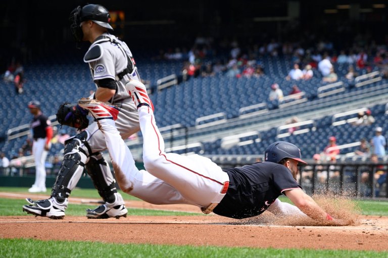 Daylen Lile homers as Nationals top Rockies 7-1 to split 4-game series | iNFOnews.ca