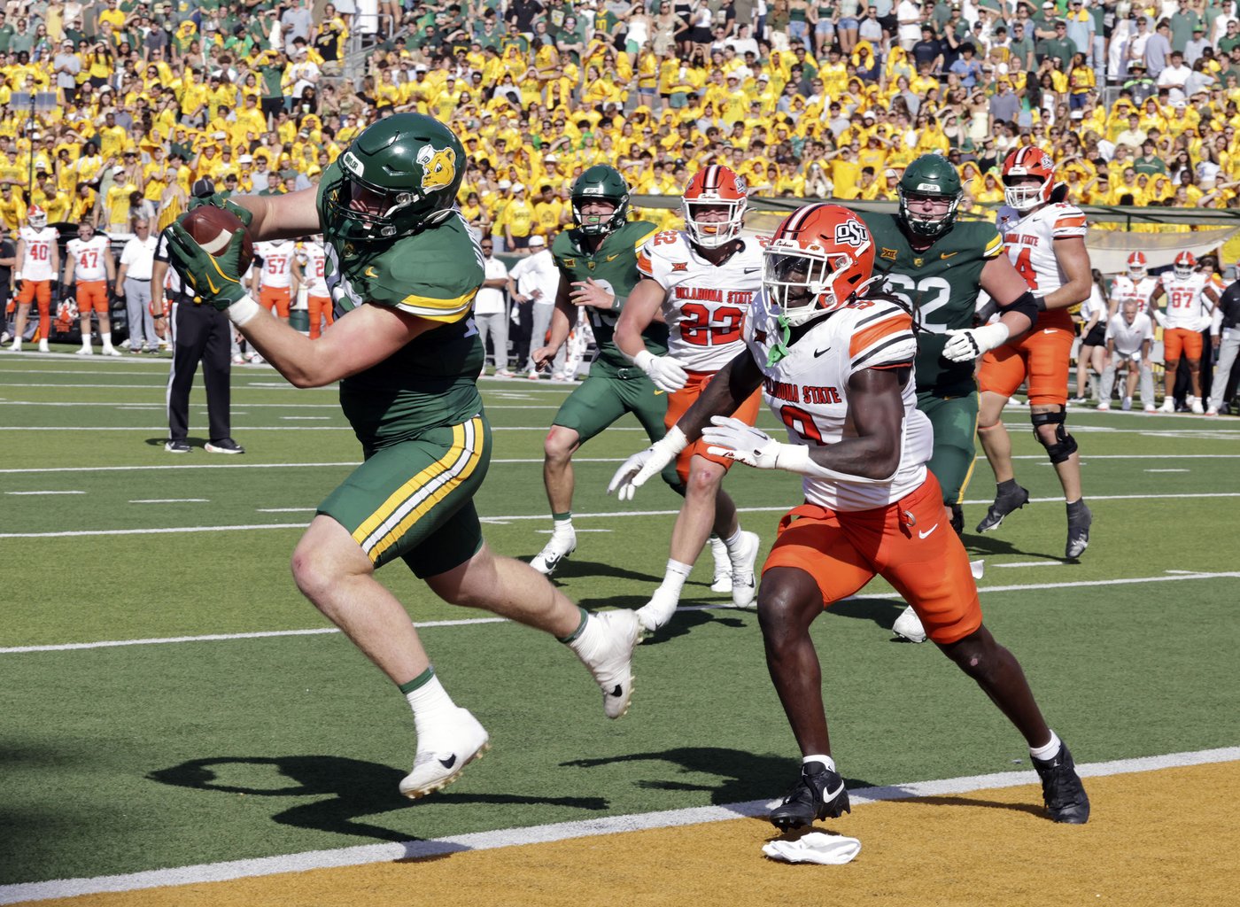 Baylor beats Oklahoma State 38-28 to end 8-game home Big 12 losing streak | iNFOnews.ca