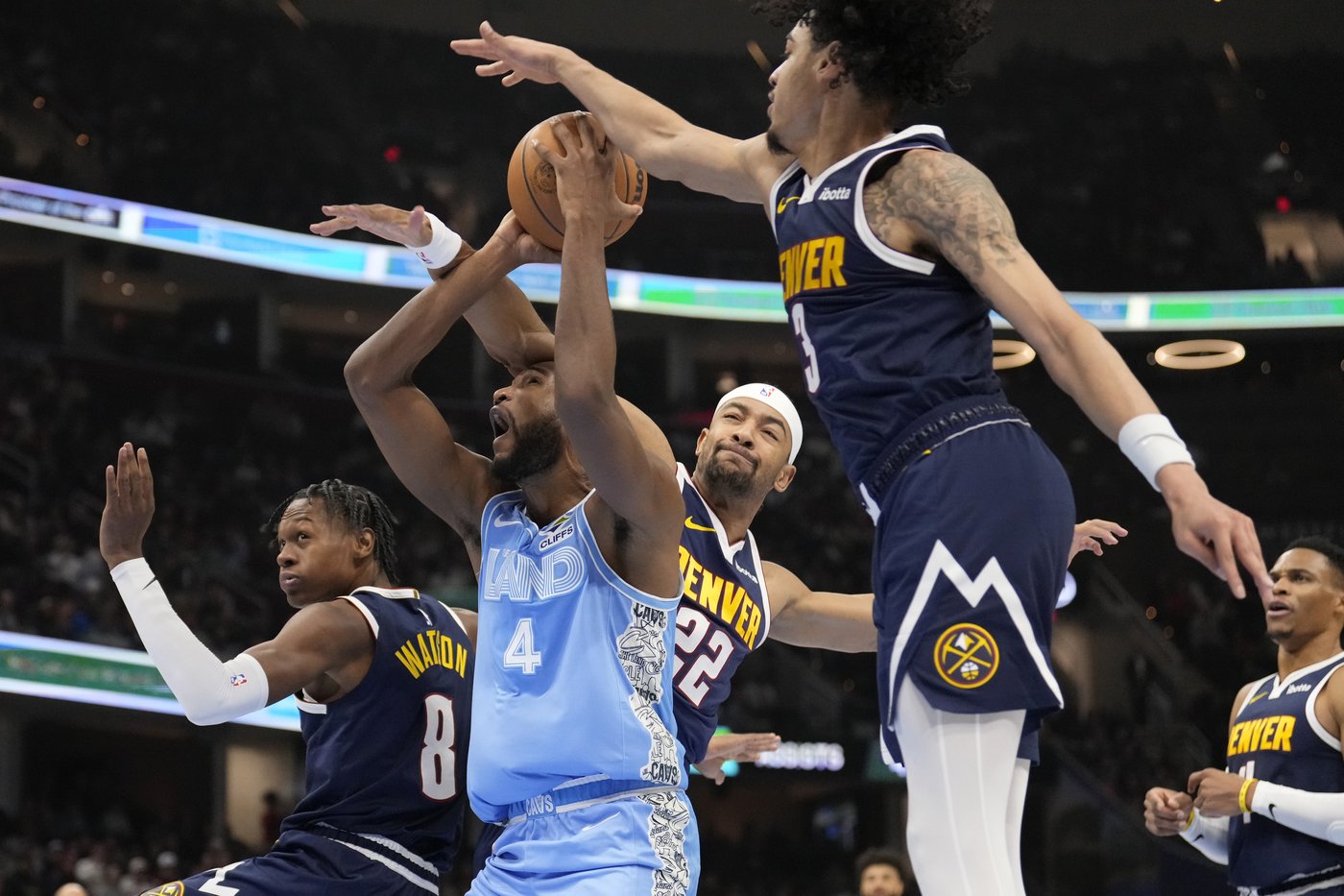 Donovan Mitchell scores 28 as Cavaliers improve to 13-1 at home by beating Jokic and Nuggets 126-114 | iNFOnews.ca Donovan Mitchell scores 28 as Cavaliers improve to 13-1 at home by beating Jokic and Nuggets 126-114 | iNFOnews.ca