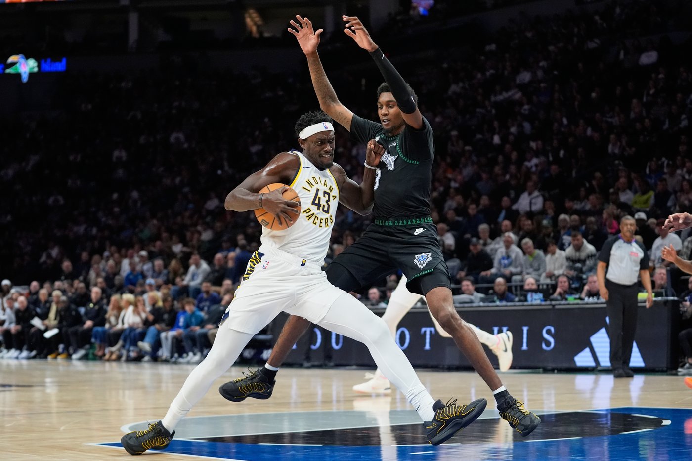 Timberwolves hang on to beat depleted Pacers 114-110, after Edwards exits early with tight hamstring | iNFOnews.ca