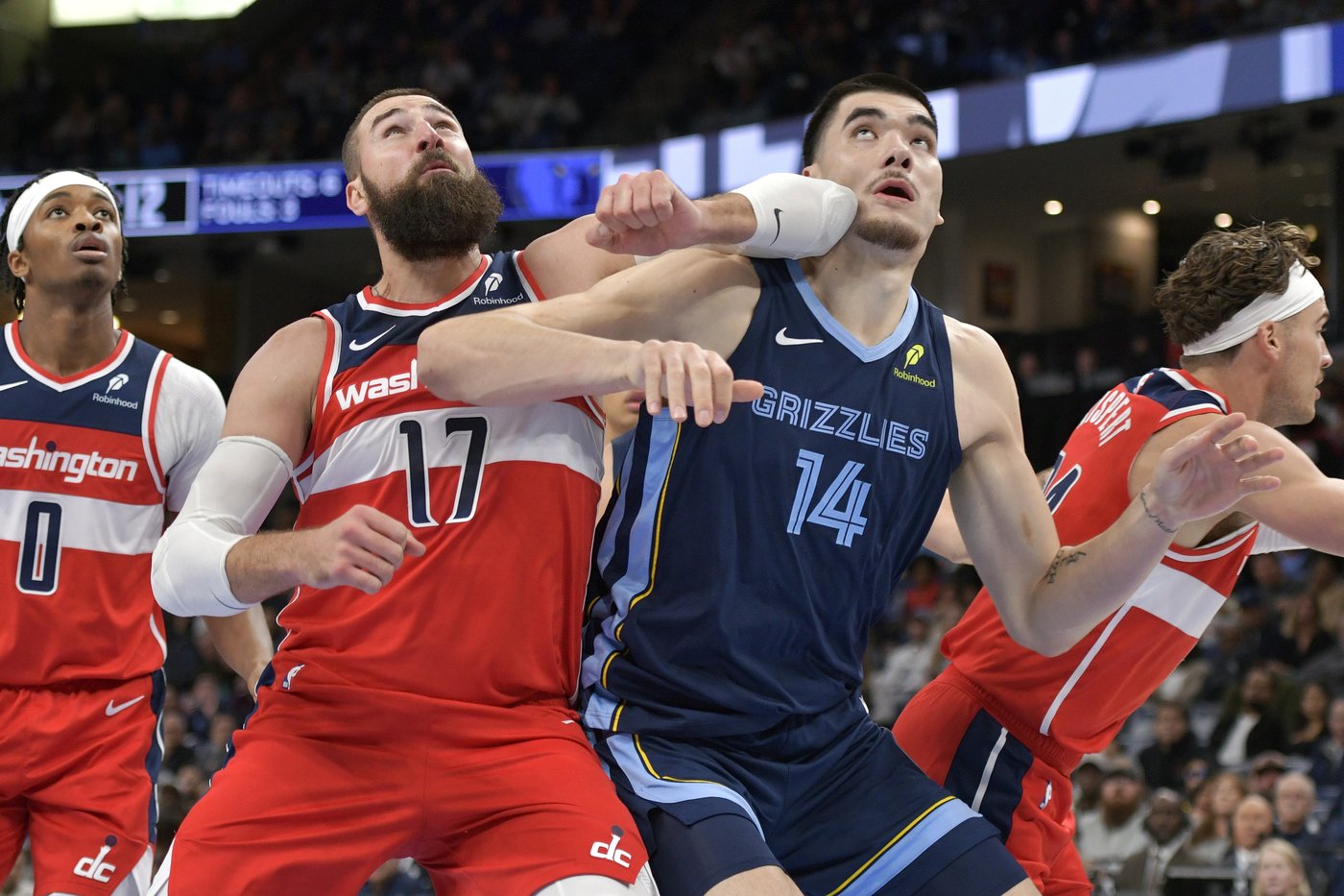Jackson scores 39 points, Pippen has triple-double as Grizzlies beat Wizards 128-104 | iNFOnews.ca
