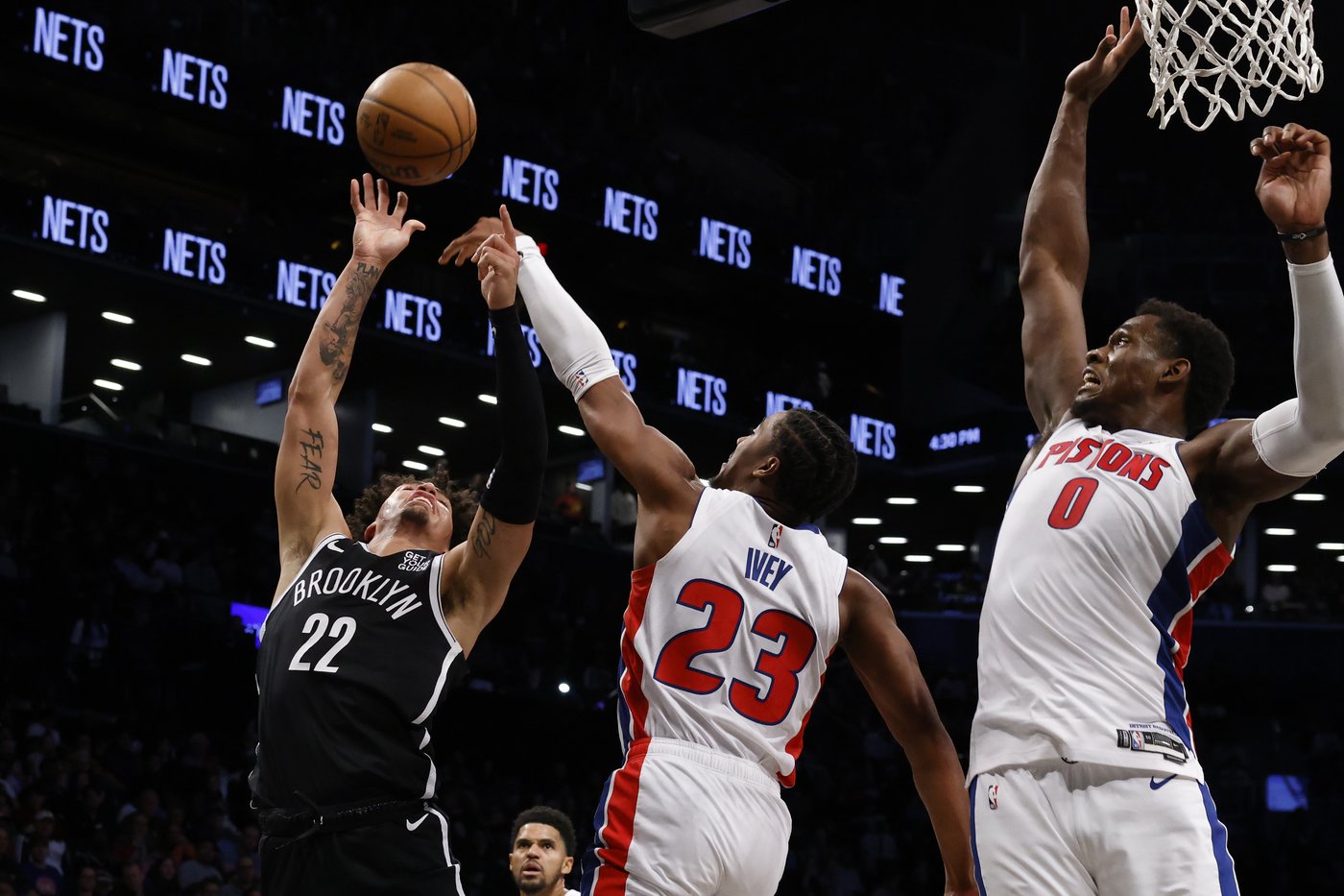 Six Pistons score in double figures to lead Detroit past Nets 106-92 | iNFOnews.ca Six Pistons score in double figures to lead Detroit past Nets 106-92 | iNFOnews.ca