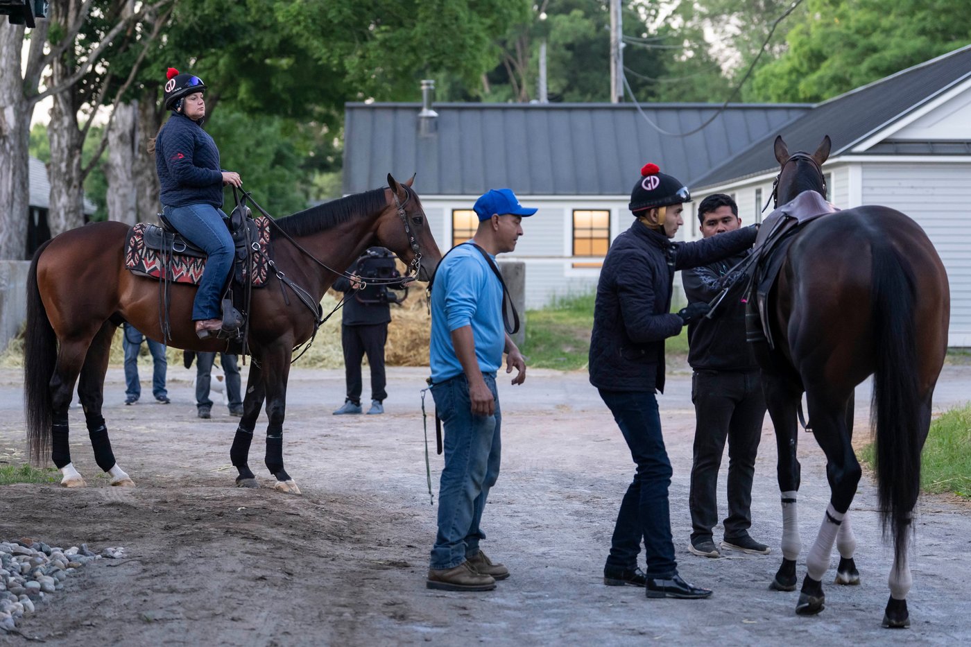Cherie DeVaux returns to familiar Saratoga for the Belmont after her historic Kentucky Derby | iNFOnews.ca Cherie DeVaux returns to familiar Saratoga for the Belmont after her historic Kentucky Derby | iNFOnews.ca