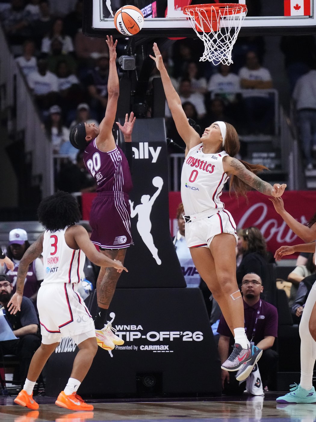 Austin's free throws lifts Mystics past Tempo 68-65 in Toronto's regular-season debut | iNFOnews.ca