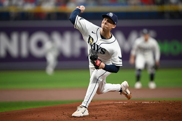 Griffin Jax tosses 5 shutout innings as Rays near AL East title with a 5-1 victory over the Red Sox | iNFOnews.ca