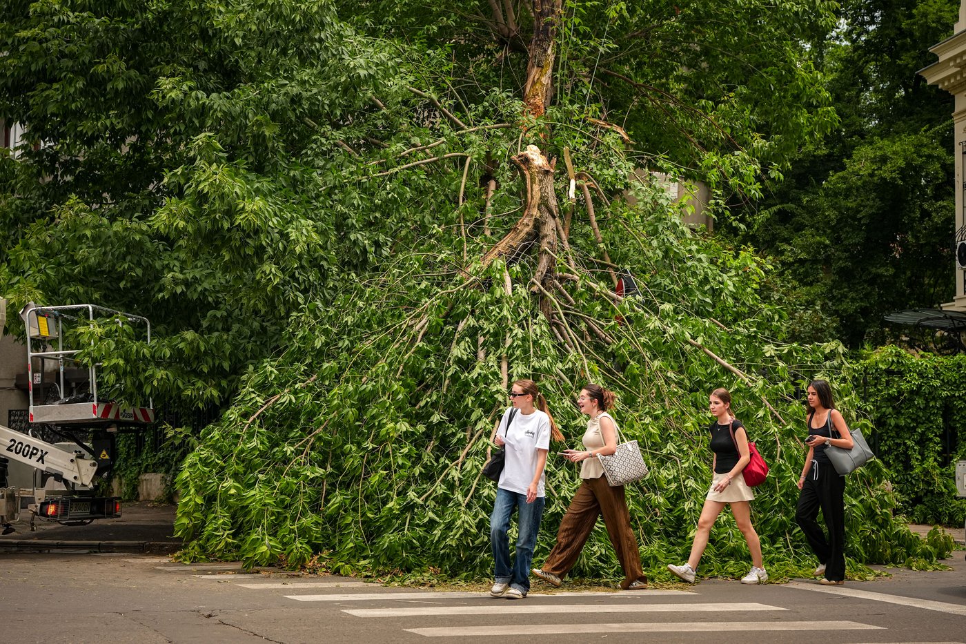 1 dead in Romania in a powerful storm after intense heat wave | iNFOnews.ca 1 dead in Romania in a powerful storm after intense heat wave | iNFOnews.ca