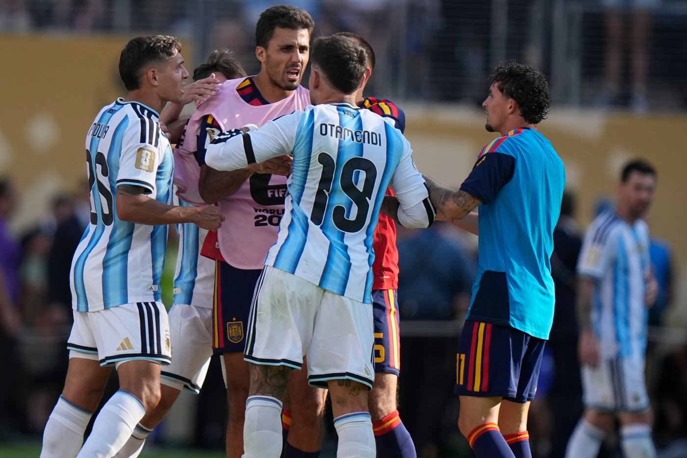 FIFA investigates Argentina players confronting Spain’s on-field World Cup celebrations | iNFOnews.ca
