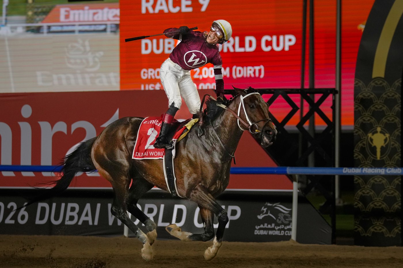 Photos show glamour at the Dubai World Cup horse race but thinner crowds due to Iran war | iNFOnews.ca